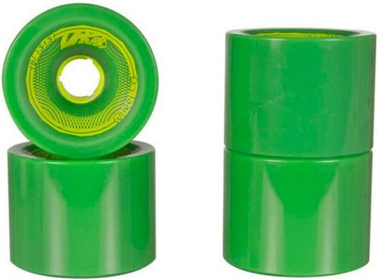 Utuba Men Utuba Speedster Longboard Wheels 75x57mm Green 630001