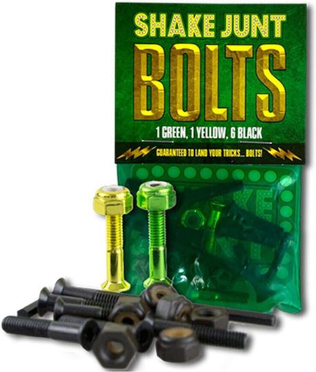 Shake Junt Hardware 1" Allen Grüne Gelbe Ανταλλακτικά Skateboard