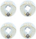 Ricta Ροδάκια Rcta Wheels Wireframe Sparx 99a Gold-ric-skw-5189-gold