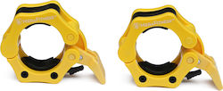 MegaFitness Lock-Jaw Collar Set for Dumbbells/Barbells Ø50mm 2pcs