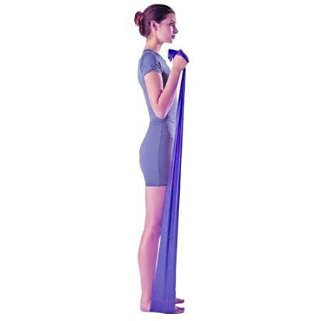 Oppo Ελαστικός Ιμάντας Γυμναστικής Πολύ Σκληρός Μωβ 5m