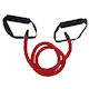 Trendy Sport Resistance Band Gymtube Hard with Handles Red 1.3m