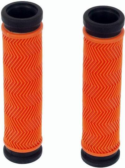 Crosser Hl-g127 Bicycle Handlebar Grips Orange Black