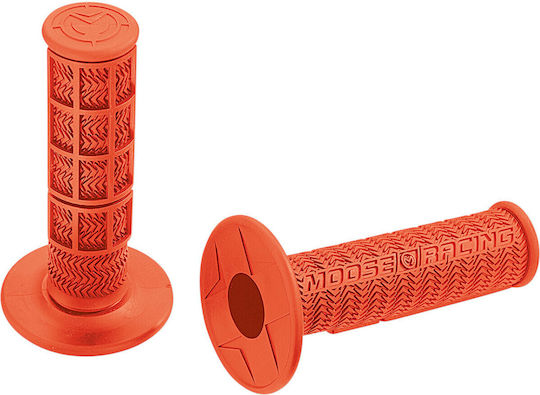 Moose Racing Bicycle Handlebar Grips 11.5 Cm 4-1/2" Orange