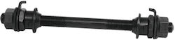 Άξονας Εμπροσθιου Τροχου Ποδηλατα Mtb Bmx 140x9.5mm Μαύρο