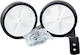 Training Wheels Kids Bicycle 20 Inches Reinforced White