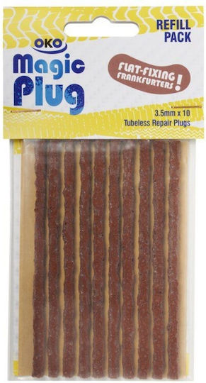 Ανταλλακτικά Φυτίλια Επισκευής Oko Magic Plug 3.5mm 10τμχ