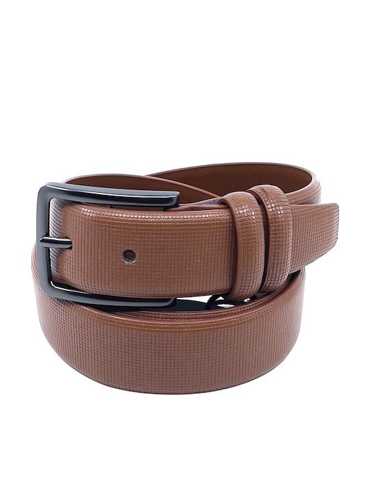 Legend Accessories Men's Belt Leather Tabac Brown