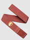 Belt Herren Gürtel Stoff Gürtel aus Gewebe Rot