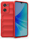 Back Cover Σιλικόνης Κόκκινο (Oppo A57 4G)