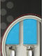 Victoria Monochrome Suspenders 2.5 Cm 62025 4 Clips Sky Blue