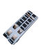 Victoria Suspenders Pattern Piano Keys Black and White 63036-648b