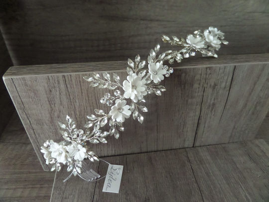 Braut-Quaff Tiarra K638 Sil-k638