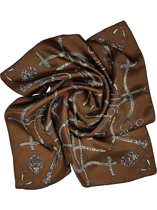 Brims and Trims Damen Schal Braun