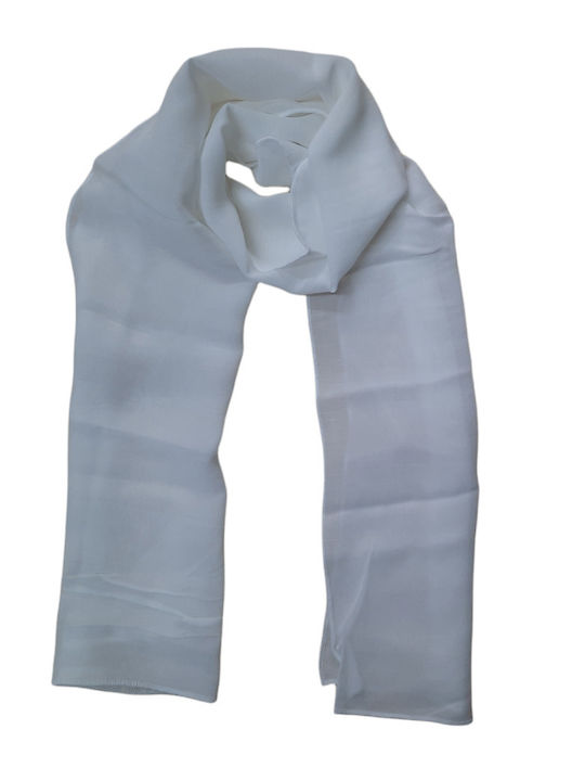 Afoi Giannakopouloi Women's Scarf White