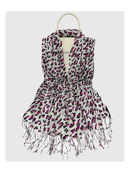 Brims and Trims Women's Scarf White