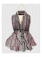 Brims and Trims Damen Schal Burgundisch