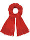 Women's Knitted Scarf Orange