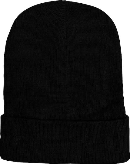 Beanie Unisex Beanie Gestrickt in Schwarz Farbe
