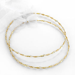 Louvaris Handmade Silver Plated Wedding Crowns
