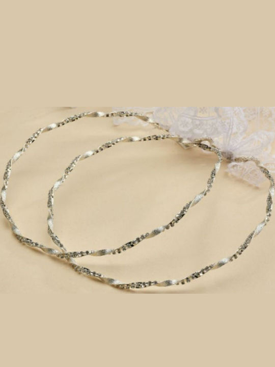 Pageri Handmade Silver Plated Wedding Crowns Pageri