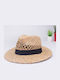 Wicker Women's Fedora Hat Beige