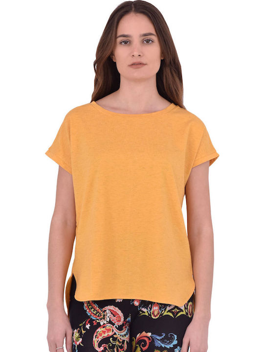 Women's Athletic T-shirt Yellow (151046/MINERAL YELLOW)
