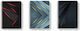 Label Label Spiral Notebook Ruled A4 120 Sheets 4 Subjects Black 1pcs
