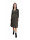 Maxi Dress Wrap Olive