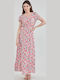 Summer Maxi Dress Pink