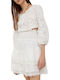 Frou Frou Summer Mini Dress White