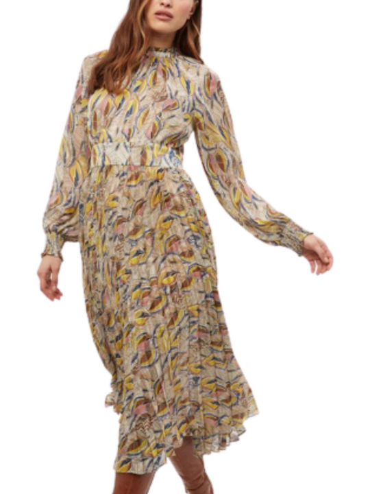 Rochie Midi Bej