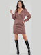 Mini Kleid Rot