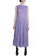 Midi Dress for Wedding and Christening Lilac