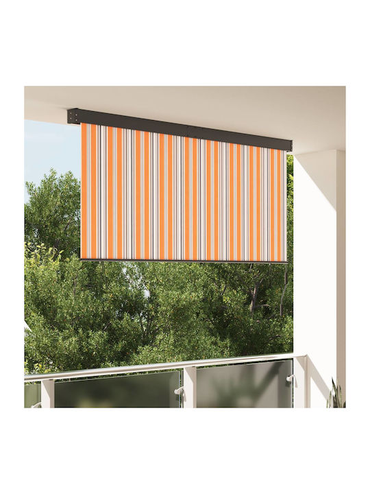 vidaXL Roller Blinds Partial Blackout Yellow W200xH250cm 362088