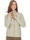 Kurz Damen Puffer Jacke Moss Gray