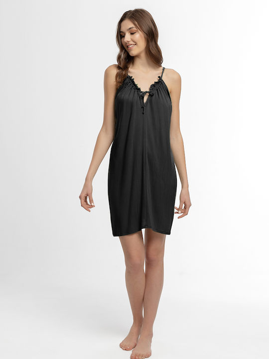 Pen-ky Summer Women's Pyjama Set Black