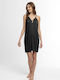 Pen-ky Summer Women's Pyjama Set Black