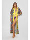4Giveness Women's Maxi Caftan Beachwear Multicolour
