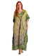 Eleven Paris Damen Maxi Kaftan Strand Green