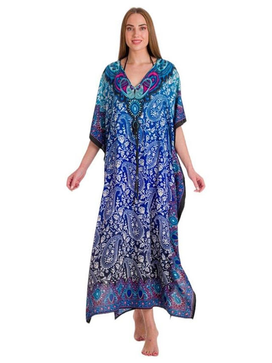 Eleven Blue Beachwear Caftan