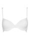 Bra without Padding Underwire White