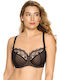 Bra with Light Padding Underwire Black