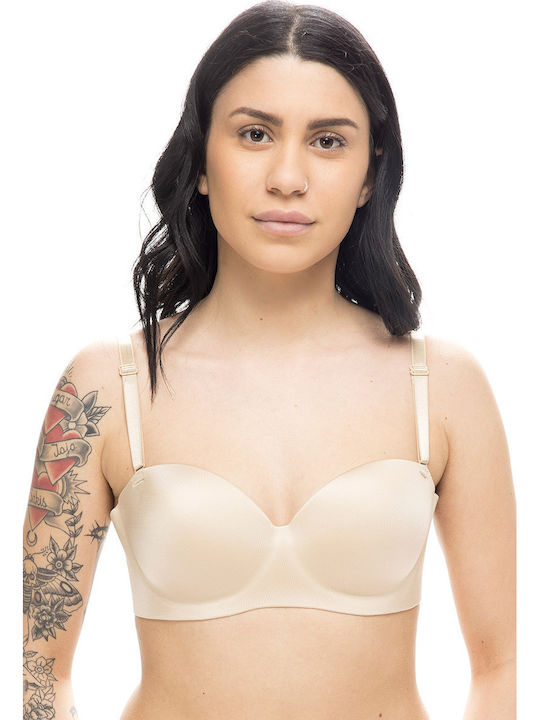 Beige Сутиен без Банели