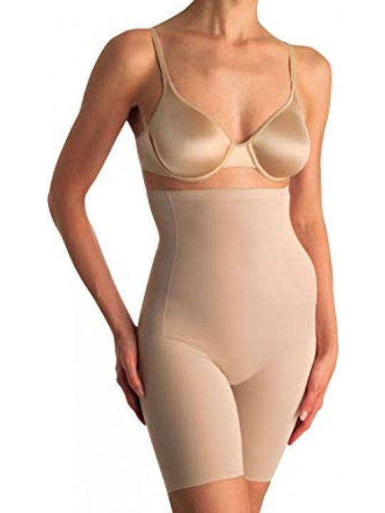 Naomi & Nicole Strângere Boxer Fără cusături Beige