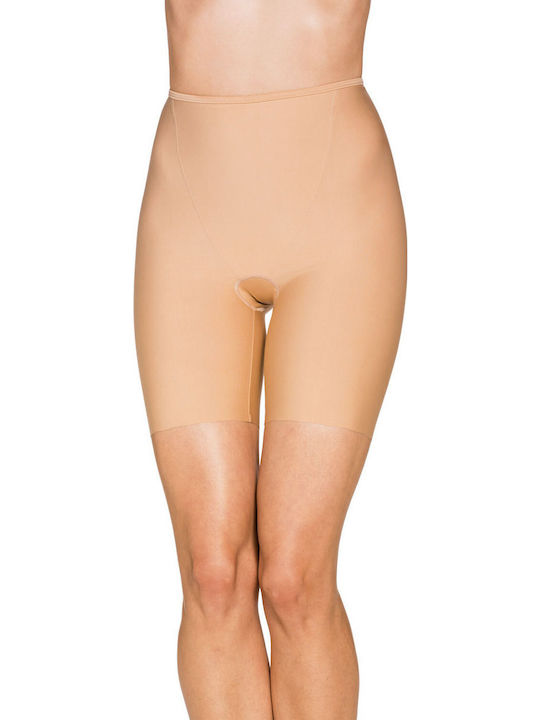 Susa Boxer Σύσφιξης Χωρίς Ραφές Μπεζ