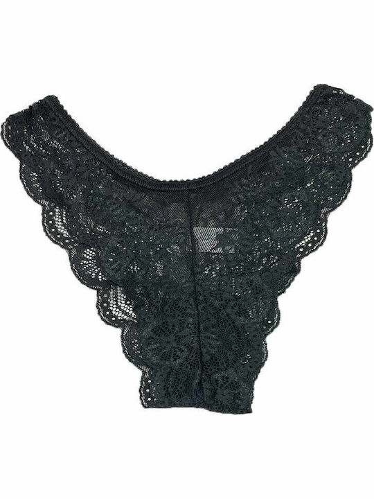 Femeie Brazilia cu Dantelă Green
