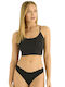 Damen Zeichenfolge Black