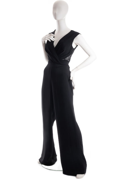 Eden Black One-Piece Jumpsuit
