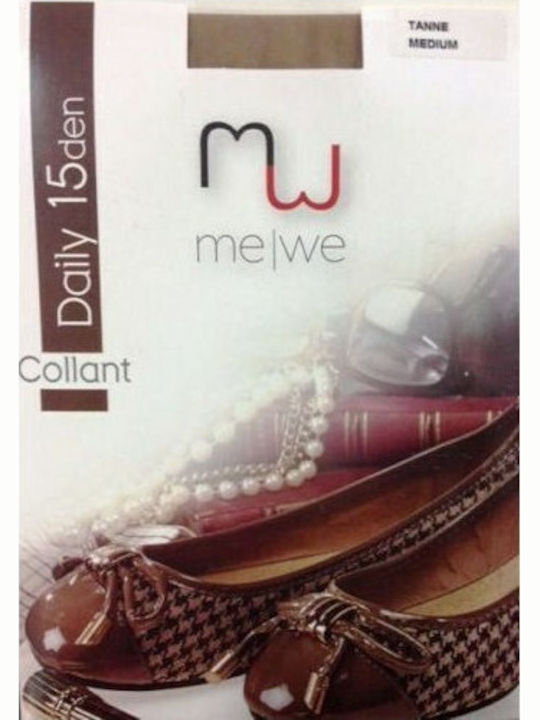 Daily Women's Pantyhose 15 Den Caramel